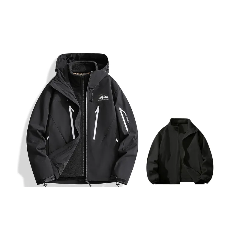 MXDT Jackets Coats Unisex Obsidian Black-26