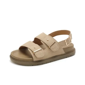 JOSINY One Strap Sandals Women's Apricot