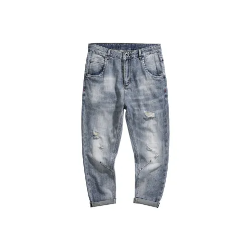 FAIRWHALE Jeans Unisex Denim Blue