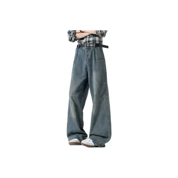 Warrior Jeans Unisex Black Gray
