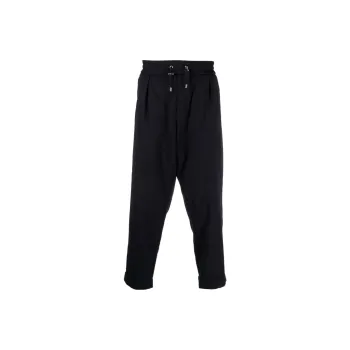 BALMAIN Drawstring Cropped Trousers