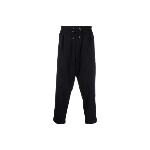 BALMAIN Drawstring Cropped Trousers