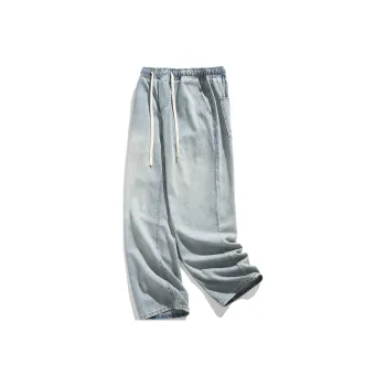 Ghost Mask Jeans Unisex Light Blue