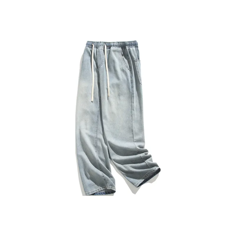 Ghost Mask Jeans Unisex Light Blue-0