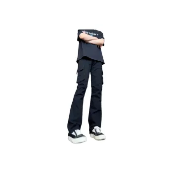 VIPGOOSE Jeans Unisex Black