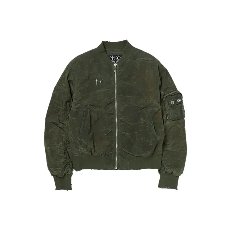 THUG CLUB Charlie Bomber Jacket-2