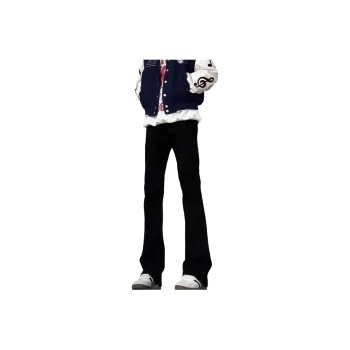 NAXUSTO Jeans Unisex Black Stretch