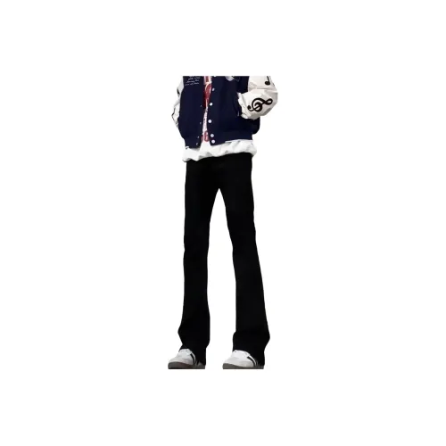 NAXUSTO Jeans Unisex Black Stretch