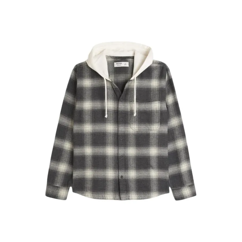 Hollister Jackets Coats Men's Black-0