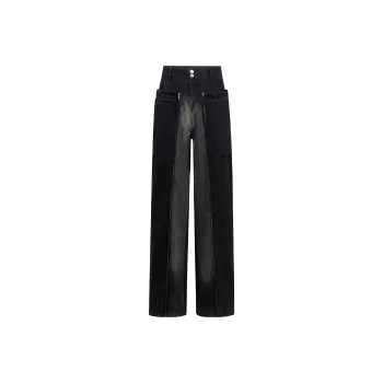 TIWILLTANG Jeans Unisex Qi Ming Black
