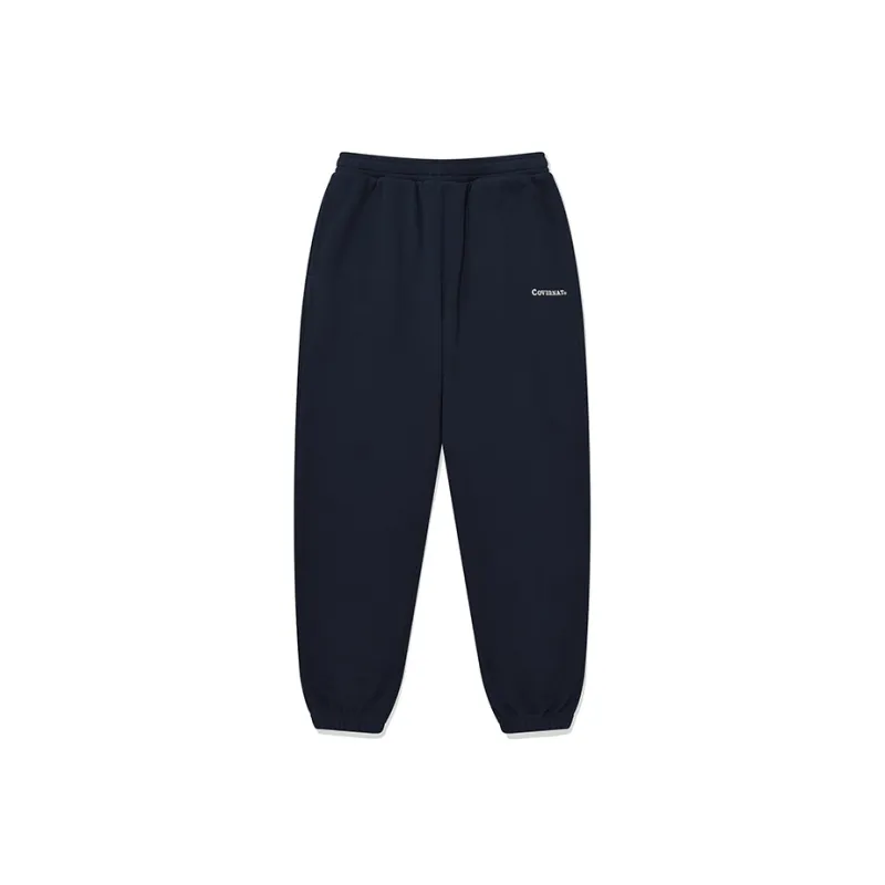 COVERNAT Knitted Sweatpants Unisex Navy-0