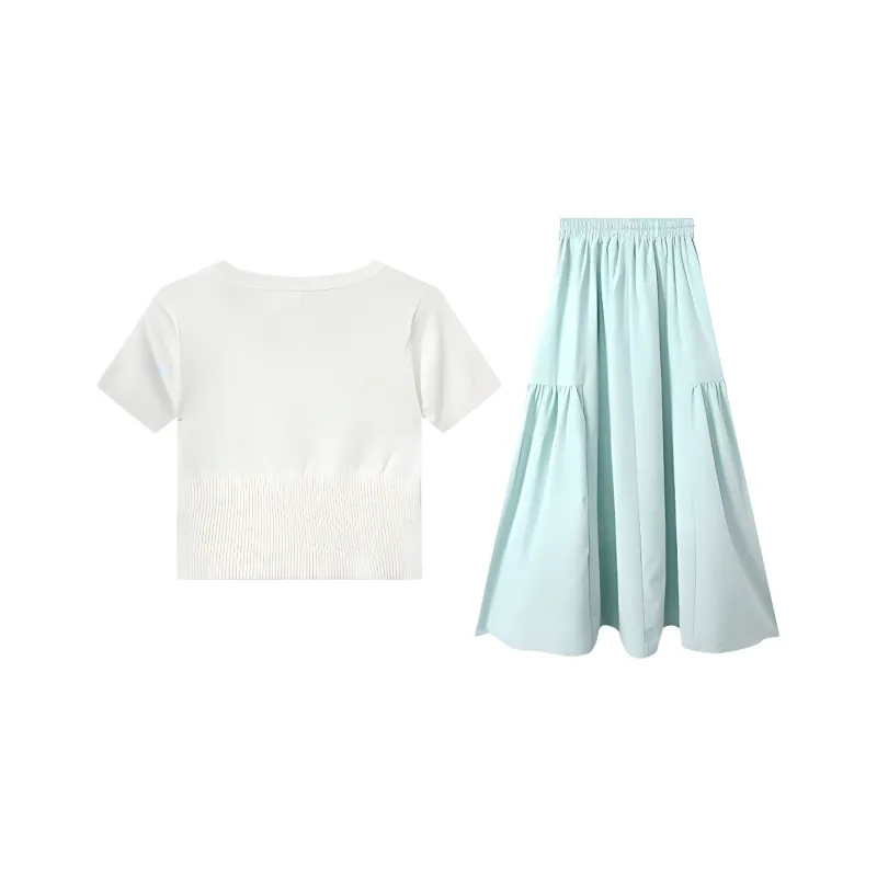 PAIN OR PLEASURE Summer Skirt Set Women's-1