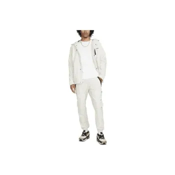 Nike Woven Cargo Trousers Knitted Sports Pants Men's White