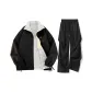 Black+Black[Reversible Small Floral Clothing Sets]