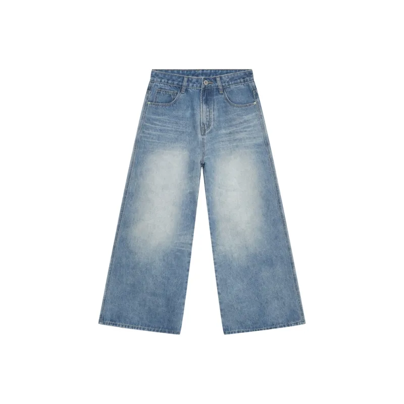 Voguo Relay Jeans Unisex Washed Blue-0