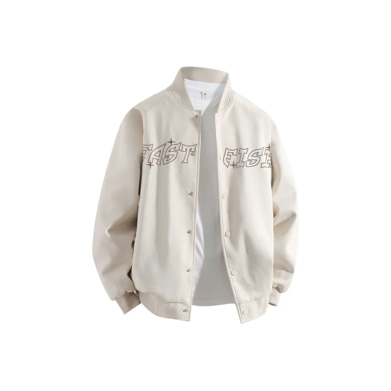 FASTFISH Jackets Coats Unisex Black-5