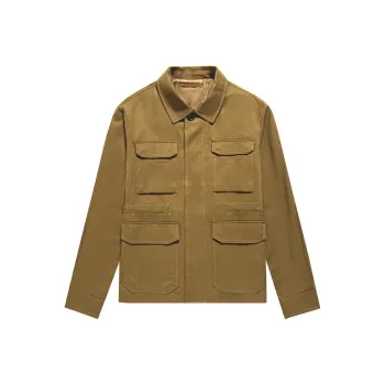 DREST Jacket Men's Brown Tea Green