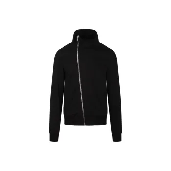 RICK OWENS Zip Up High Neck Jacket