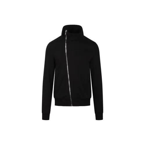 RICK OWENS Zip Up High Neck Jacket
