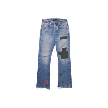 ENFANTS RICHES DEPRIMES Patchwork Flare Jeans