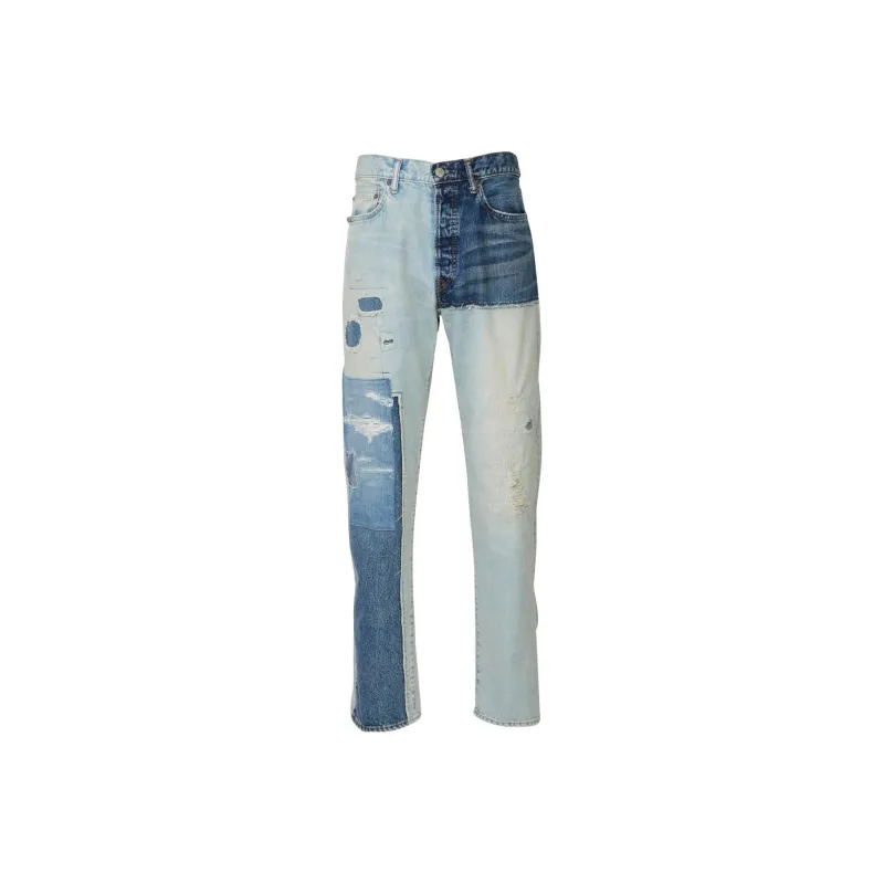 HYSTERIC GLAMOUR Jeans Men Light Indigo-0