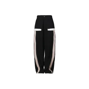RELABEL Straight Casual Pants Men's Black
