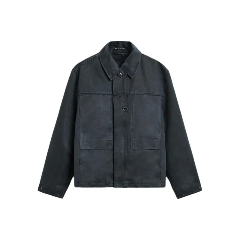 ZARA Jackets Coats Men's Dark Blue-0