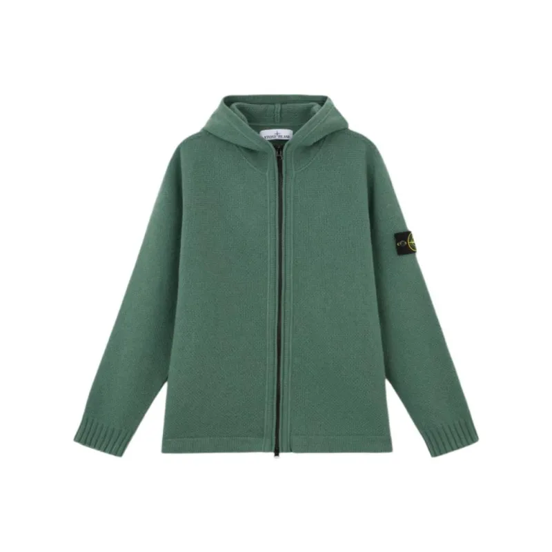 STONE ISLAND Compass badge Cardigan-0