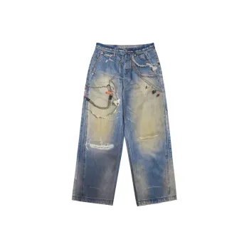 HKRXEC Jeans Unisex Image Color