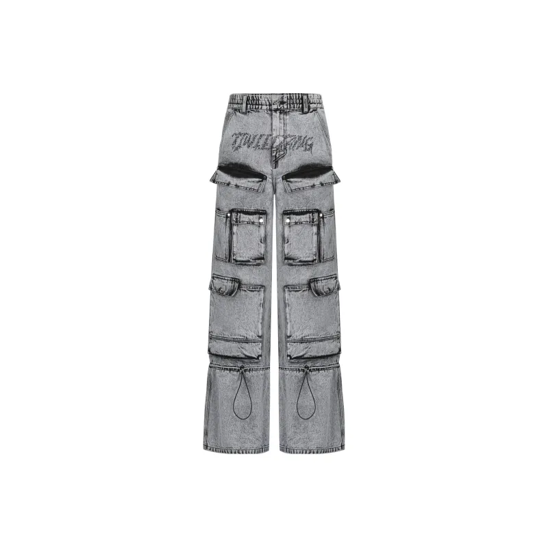 TIWILLTANG Jeans Men Lingsheng White-0