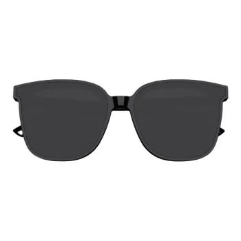 MID Plate And Metal Square Sunglasses Unisex