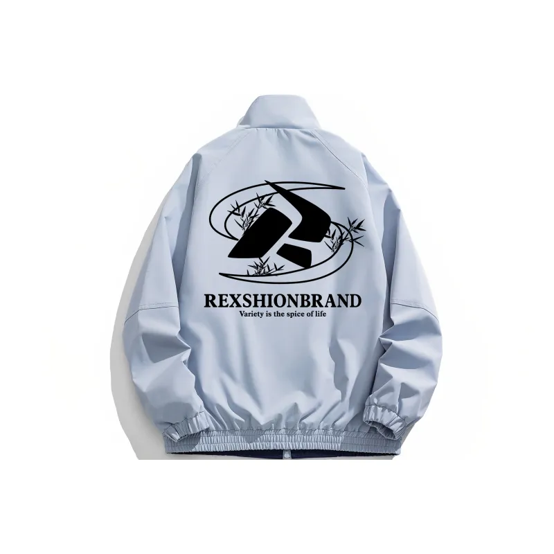 REXSHION Jackets Coats Unisex Black-4