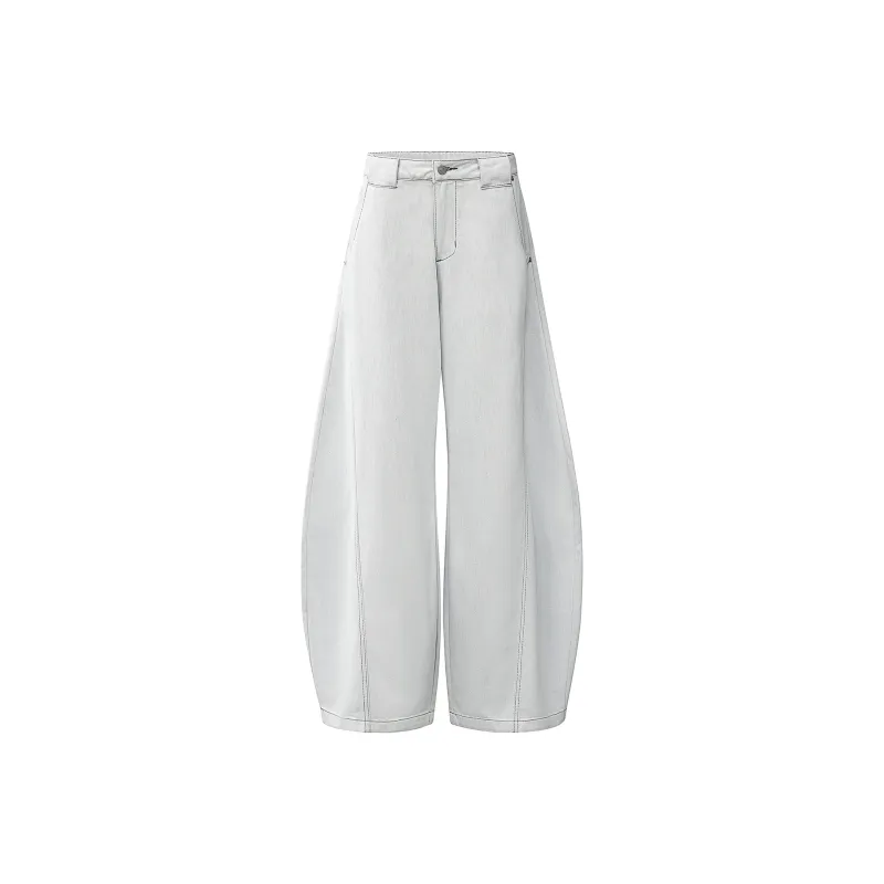 T IRA Jeans Unisex White-0