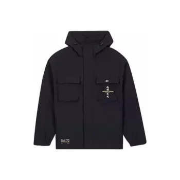 361° Trench Coat Men's Pure Black