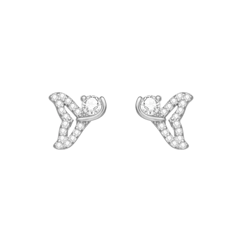 CLARKIA FLOWER 999 Fine Silver Stud Earrings Women's-4