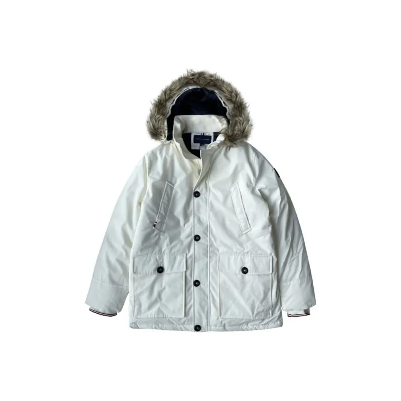 Tommy Hilfiger Down Jacket Men's White-0