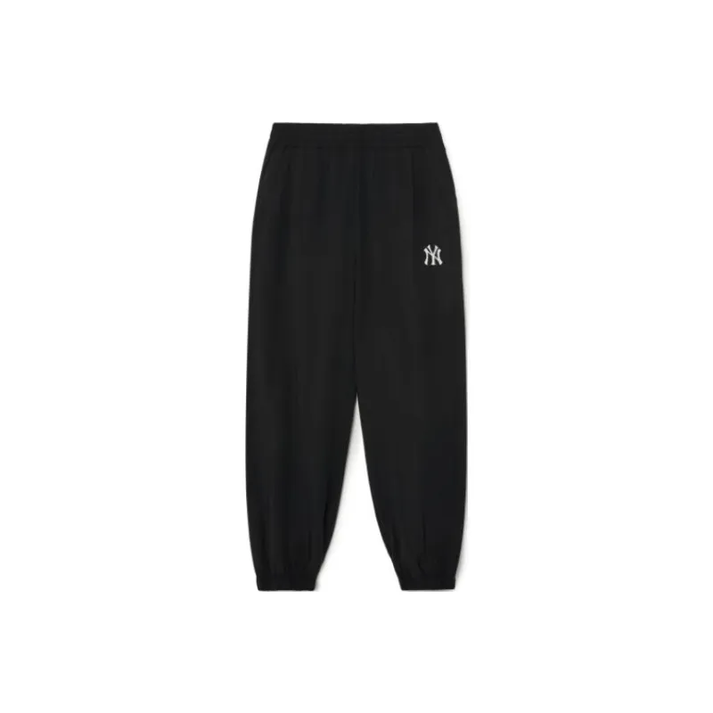 MLB New York Yankees Knitted Sweatpants Unisex Black-0