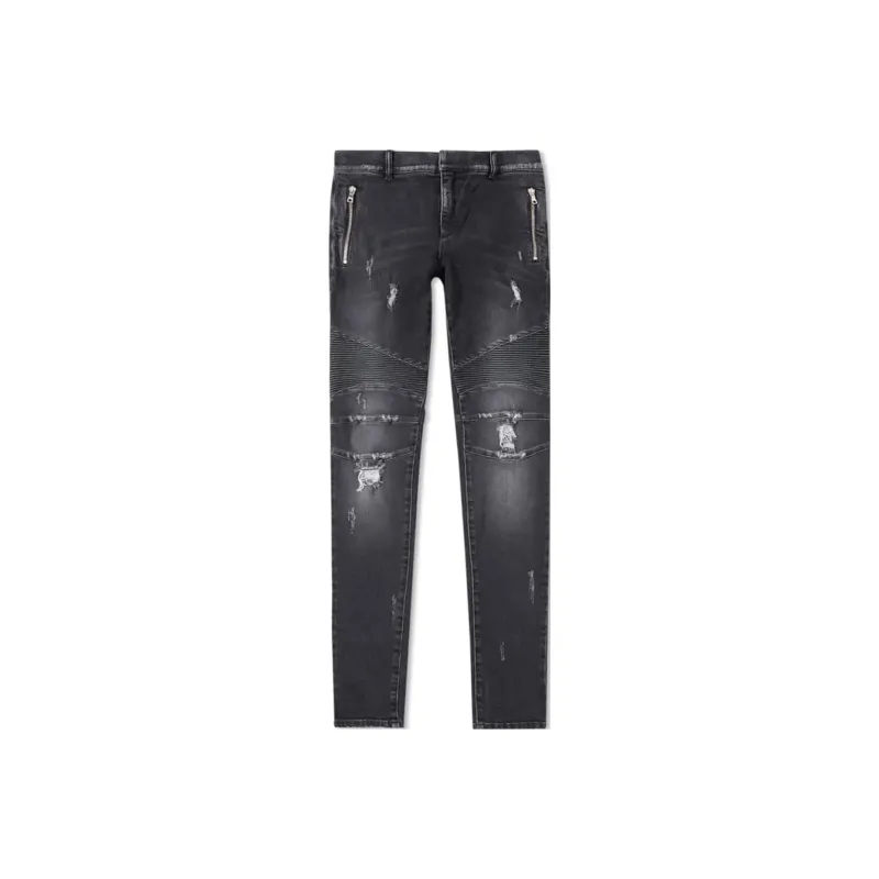 BALMAIN Jeans Men Black-0