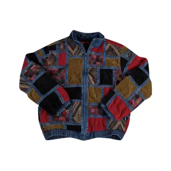 Supreme Corduroy Patchwork Denim Jacket