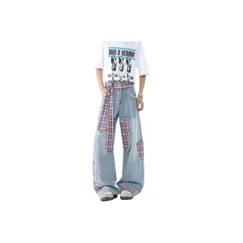 TELENT Jeans Unisex Light Blue