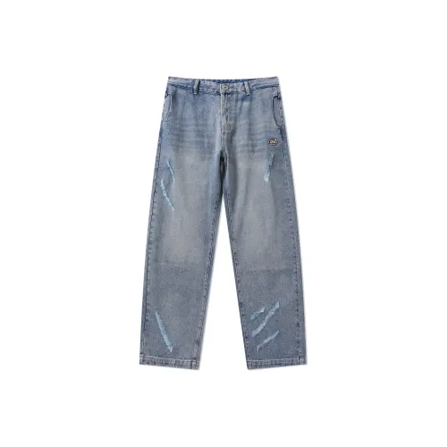 LAMLICKA Jeans Unisex Blue