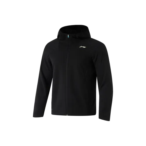 LiNing Running Collection Jackets Coats Men Black