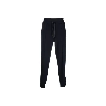 Brunello Cucinelli Knitted Sweatpants Men Black