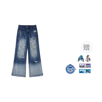 WHOOSIS X Ghost In The Shell, Collaboration Jeans Unisex
