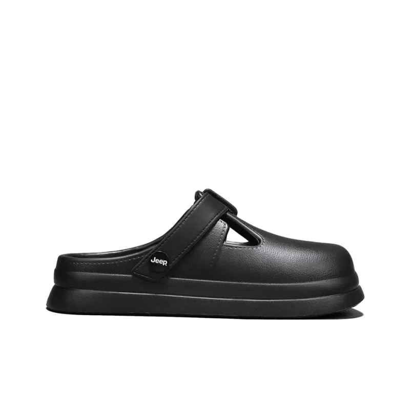 Jeep Slip Resistant Closed Toe Slippers Unisex-11