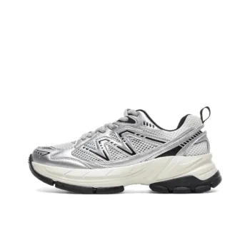 AGSDON Chunky Sneakers Women's Beige Silver