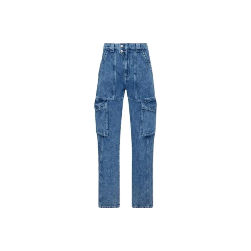 ISABEL MARANT Javier Cargo Jeans-0
