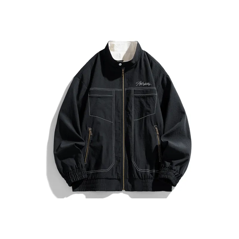 BOBBY ABLEY Jackets Coats Unisex Black-0