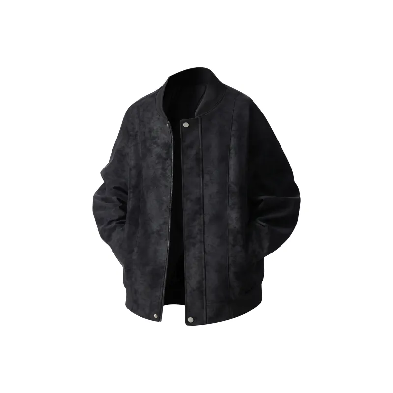 ZMOH Leather Jacket Unisex Couple's-2