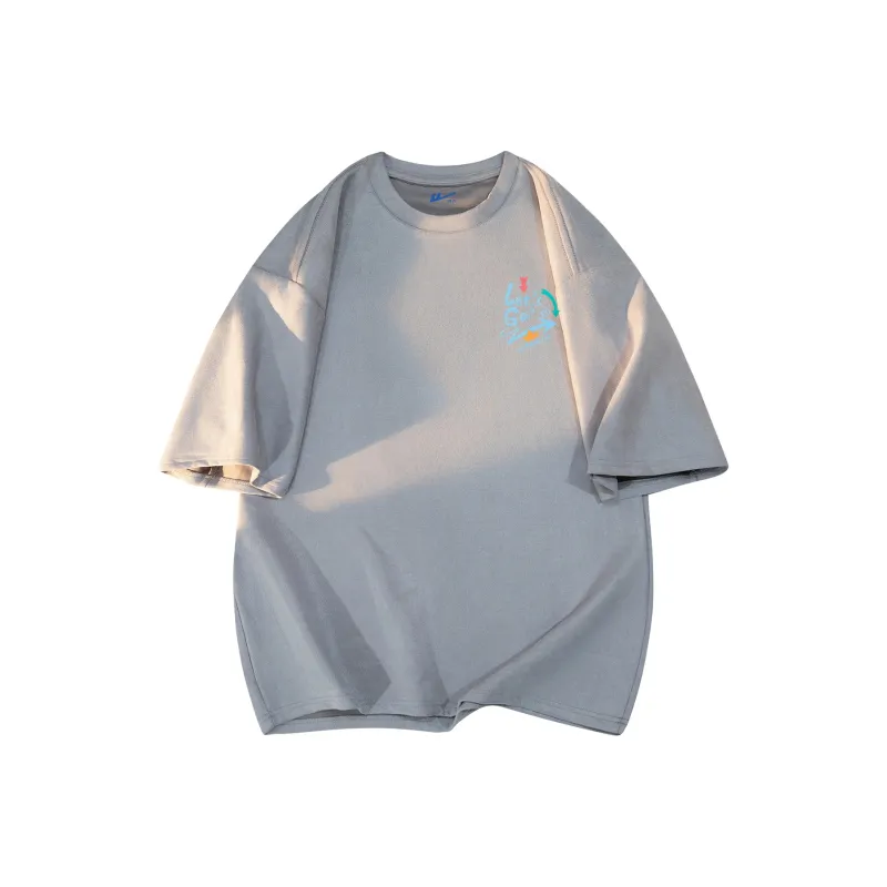 Warrior T Shirt Unisex Light Gray-10